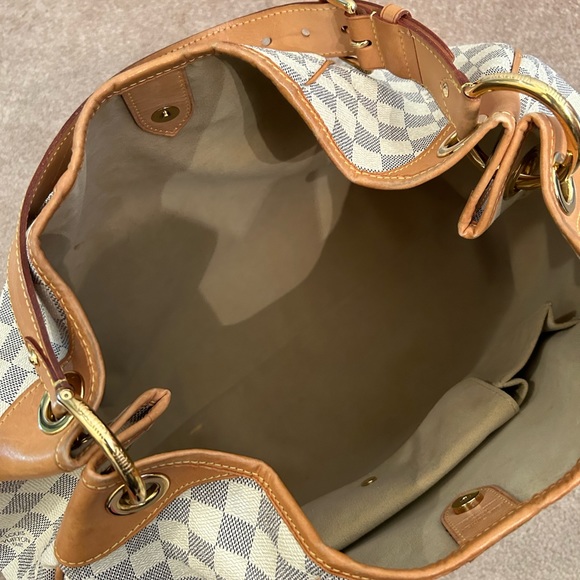 EC Louis Vuitton Damier Bag Neutrals Coated Canvas From 2009 Collection. - Picture 11 of 12